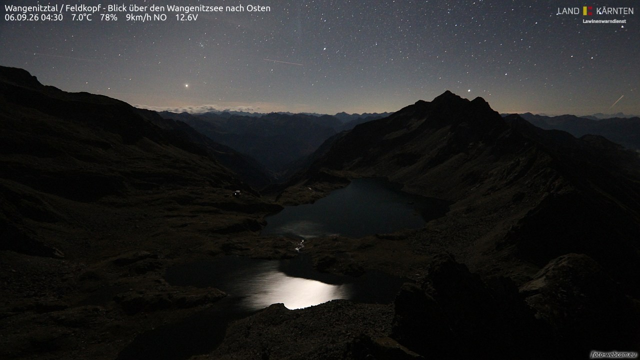 Archived image Webcam Feldkopf Wangenitztal - View to the East