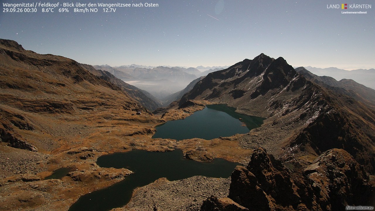 Archived image Webcam Feldkopf Wangenitztal - View to the East