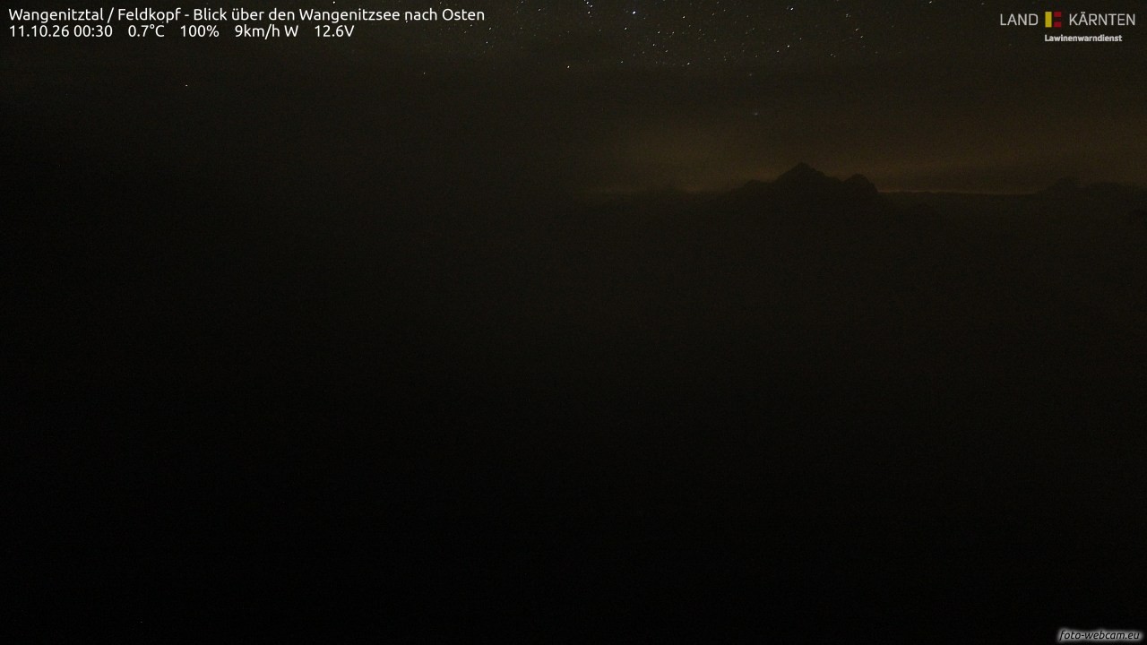 Archived image Webcam Feldkopf Wangenitztal - View to the East