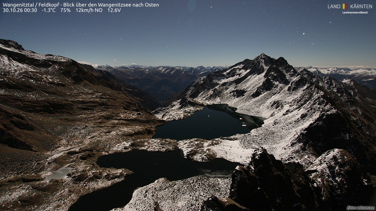 Archived image Webcam Feldkopf Wangenitztal - View to the East