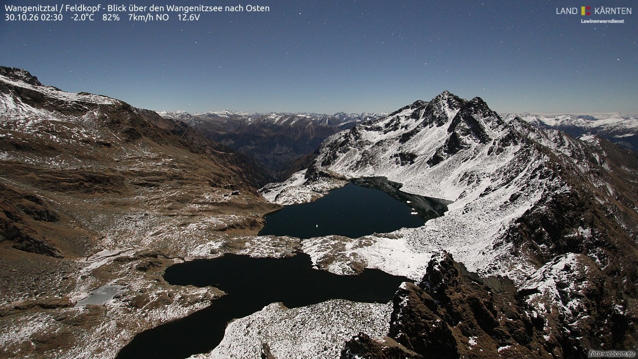 Archived image Webcam Feldkopf Wangenitztal - View to the East