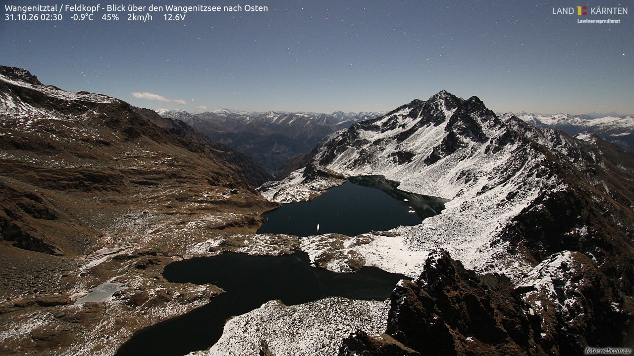 Archived image Webcam Feldkopf Wangenitztal - View to the East