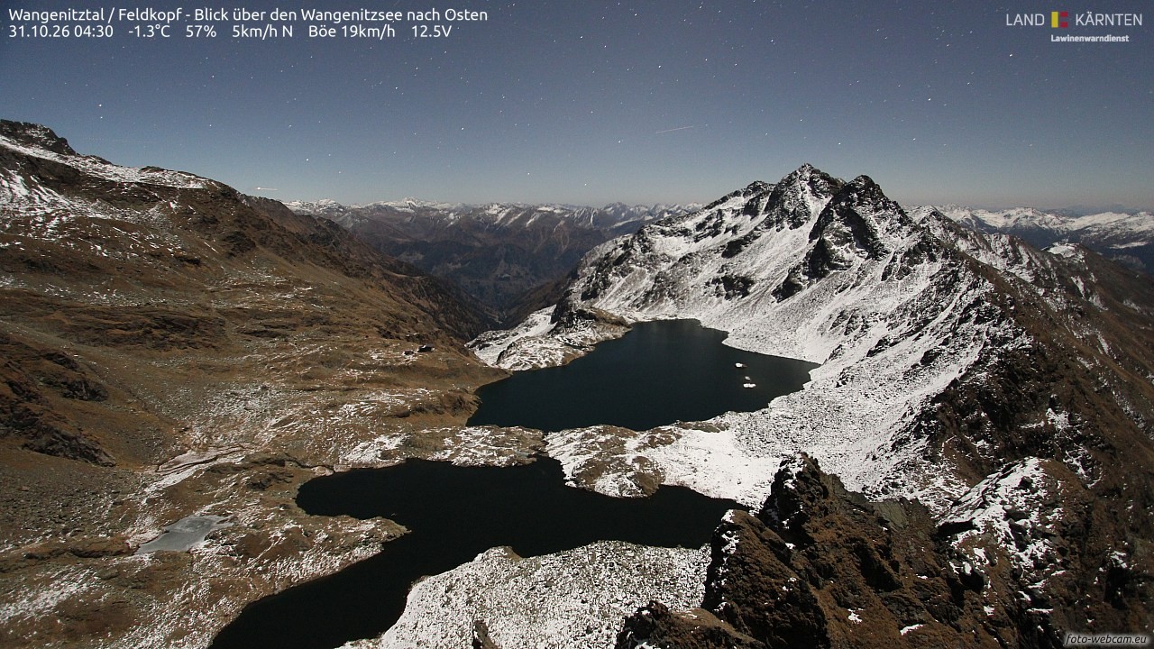Archived image Webcam Feldkopf Wangenitztal - View to the East