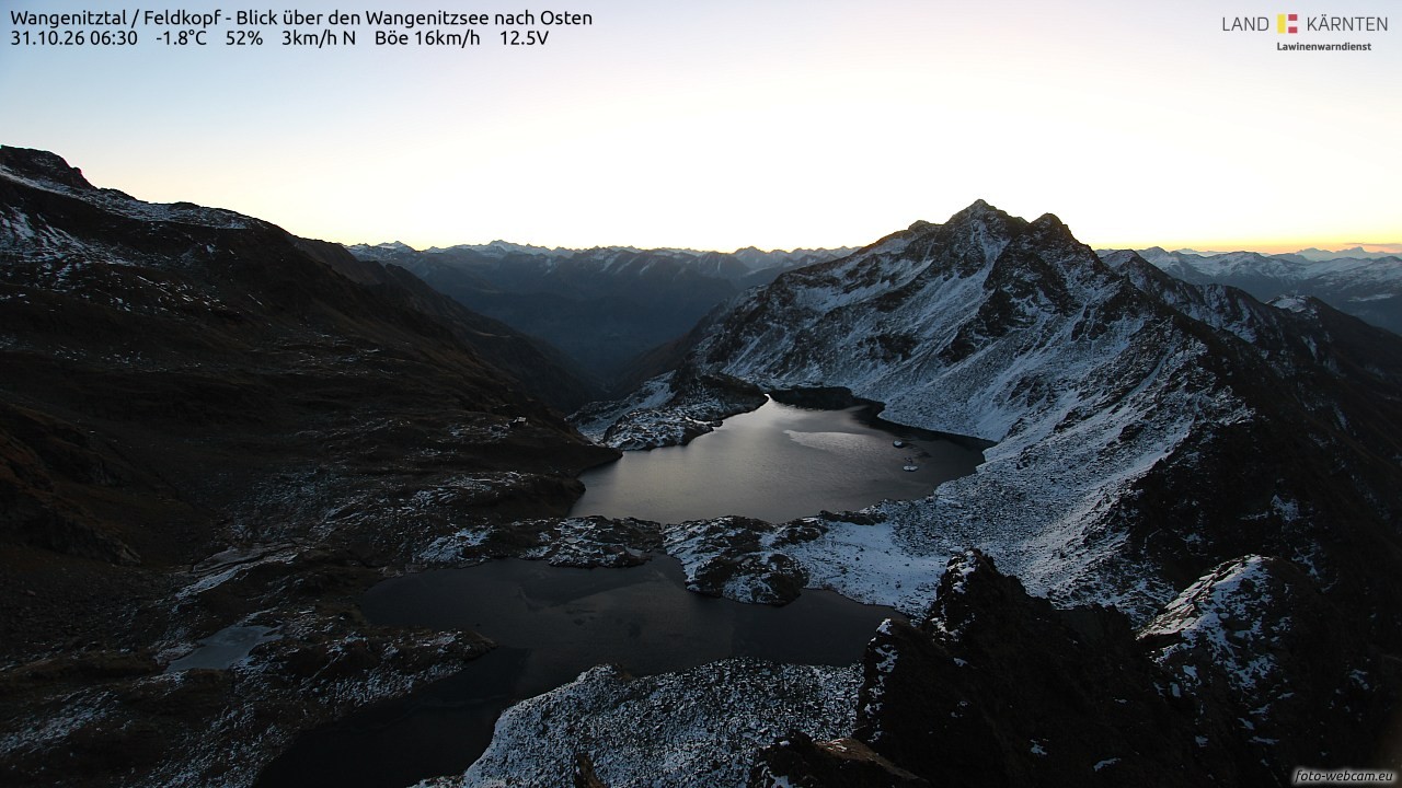 Archived image Webcam Feldkopf Wangenitztal - View to the East