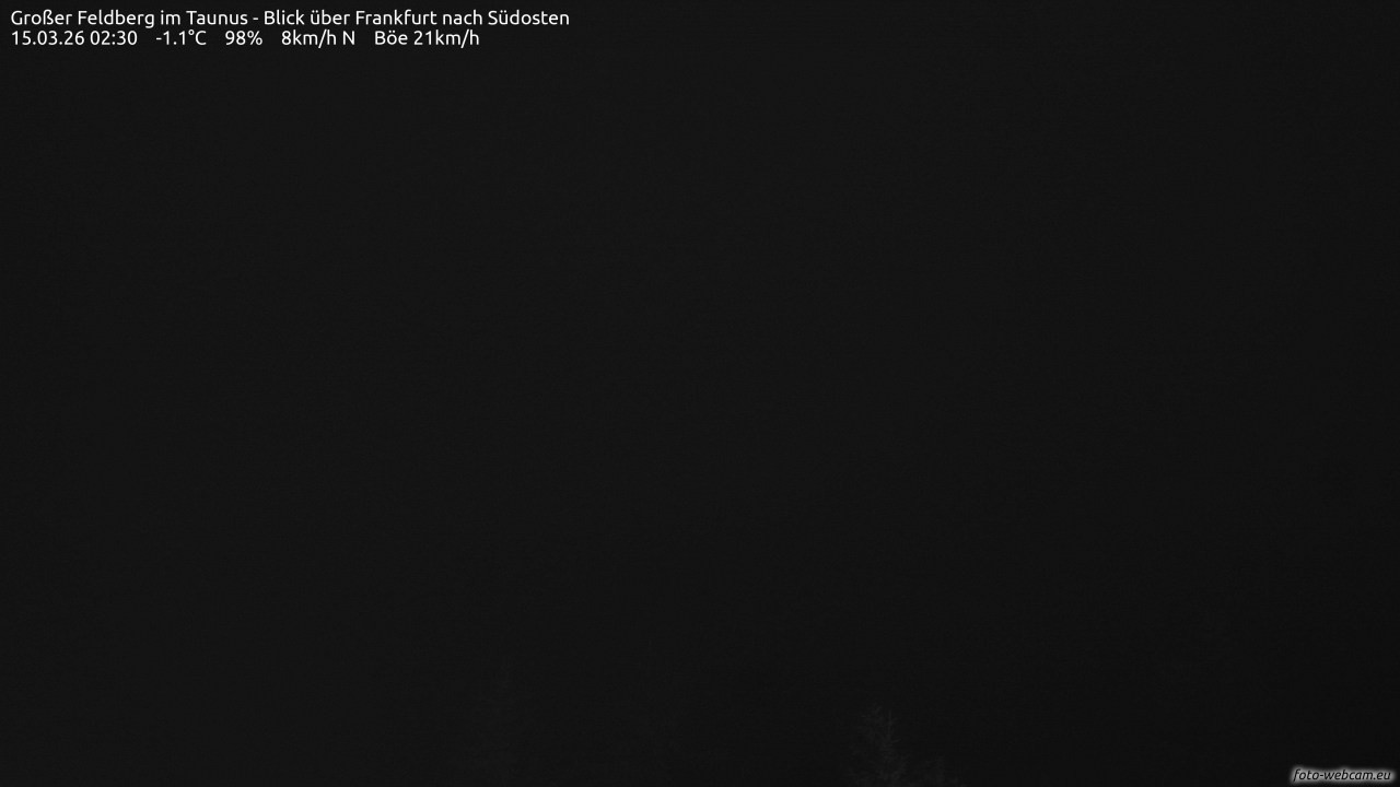 Archiv Foto Webcam Großer Feldberg im Taunus