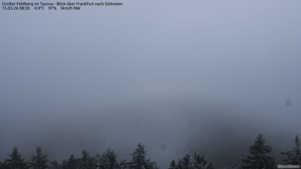 Archiv Foto Webcam Großer Feldberg im Taunus