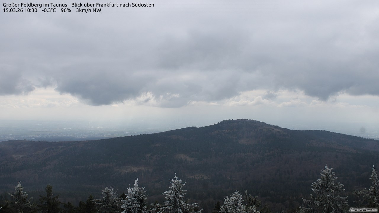Archiv Foto Webcam Großer Feldberg im Taunus