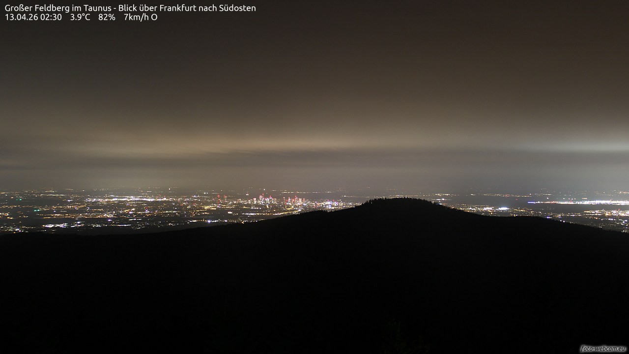 Archiv Foto Webcam Großer Feldberg im Taunus