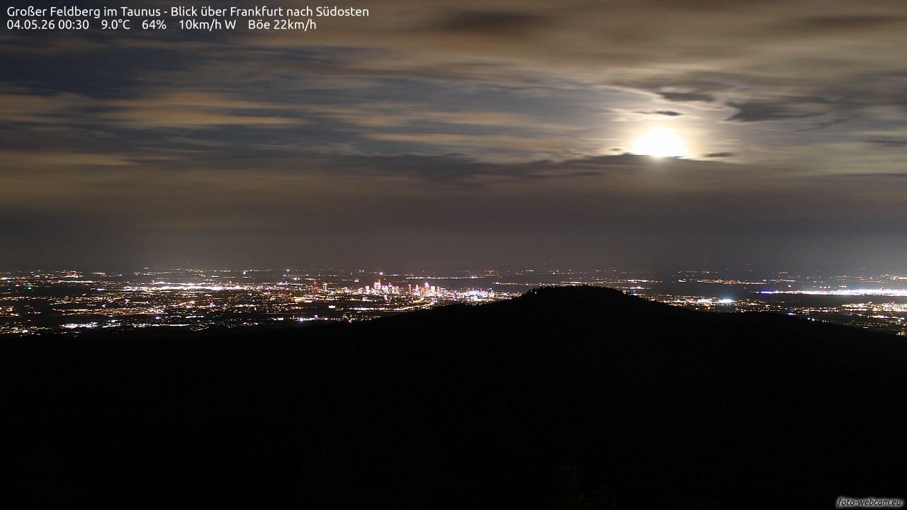 Archiv Foto Webcam Großer Feldberg im Taunus