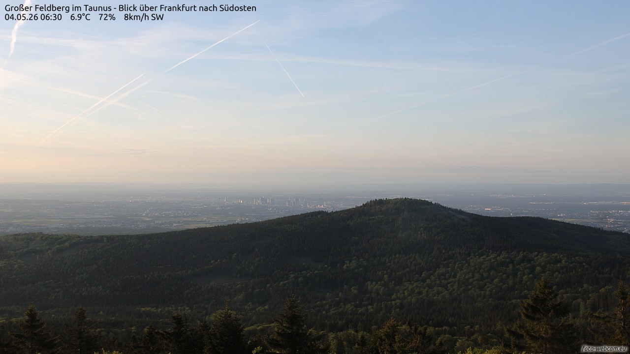 Archiv Foto Webcam Großer Feldberg im Taunus