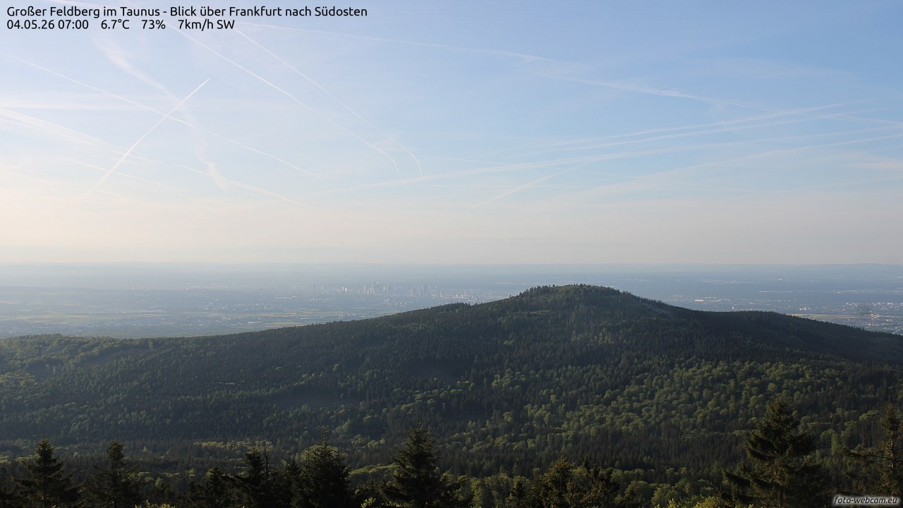 Archiv Foto Webcam Großer Feldberg im Taunus