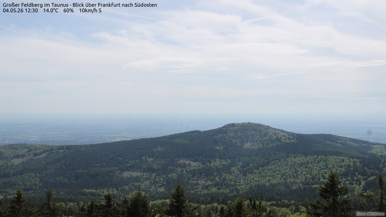 Archiv Foto Webcam Großer Feldberg im Taunus