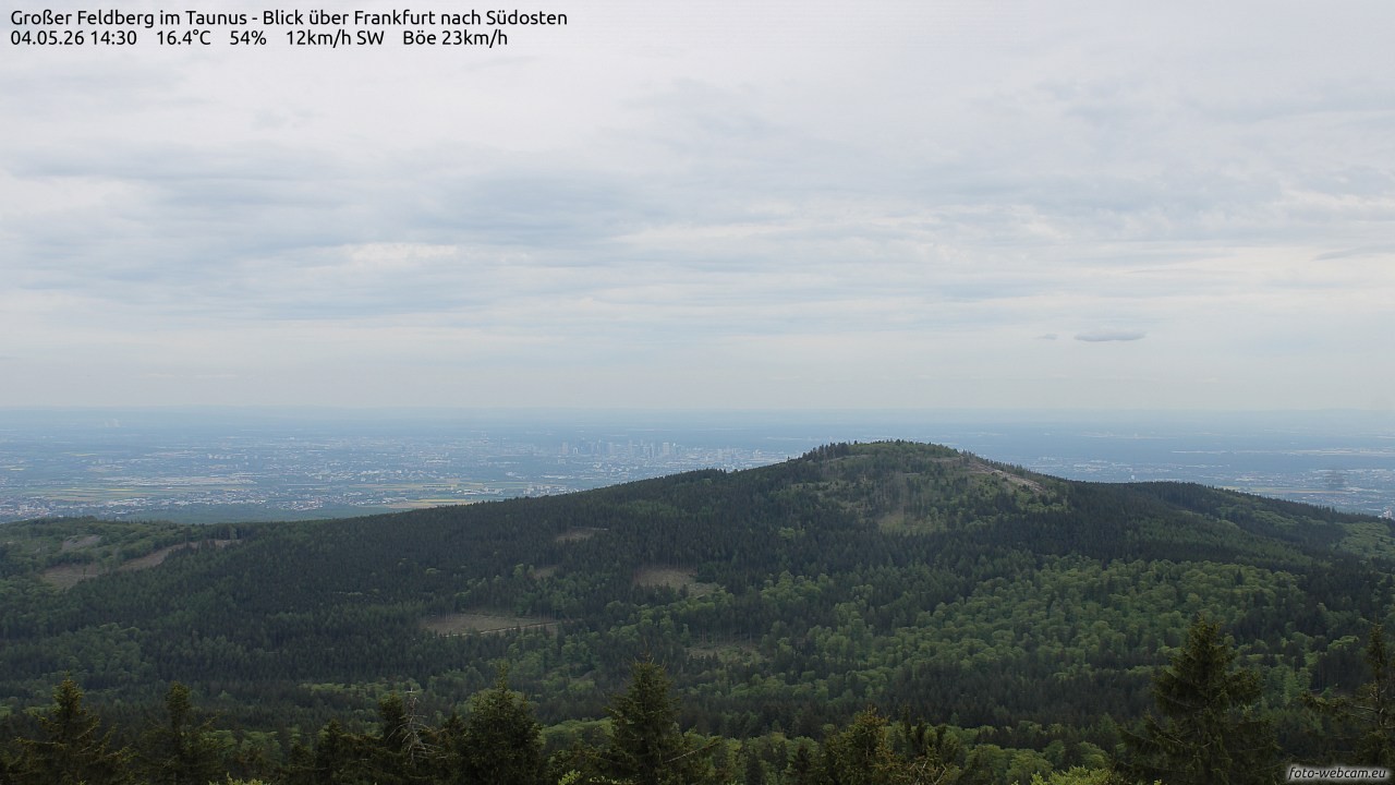 Archiv Foto Webcam Großer Feldberg im Taunus