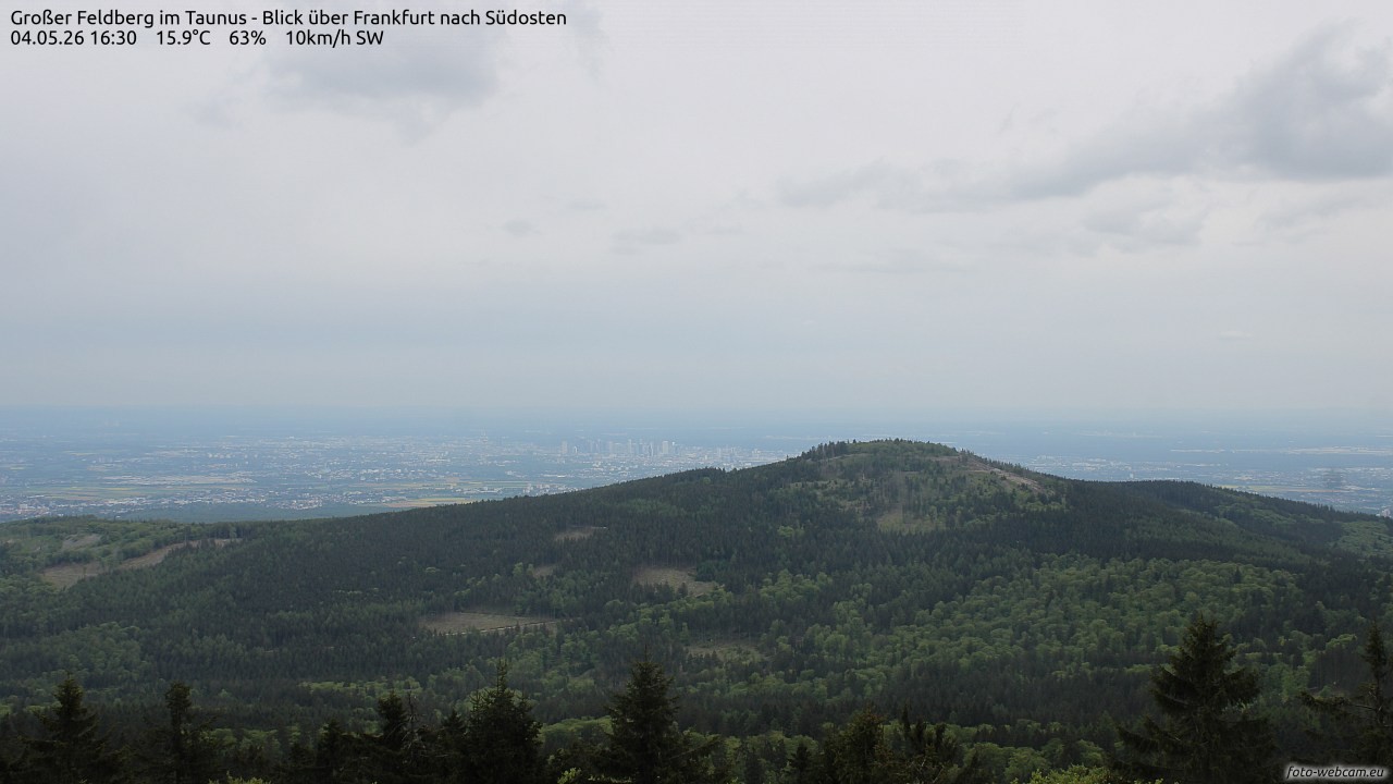 Archiv Foto Webcam Großer Feldberg im Taunus