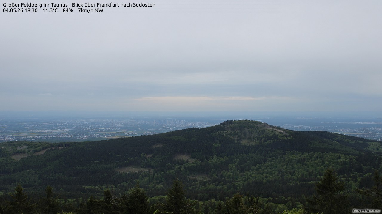Archiv Foto Webcam Großer Feldberg im Taunus