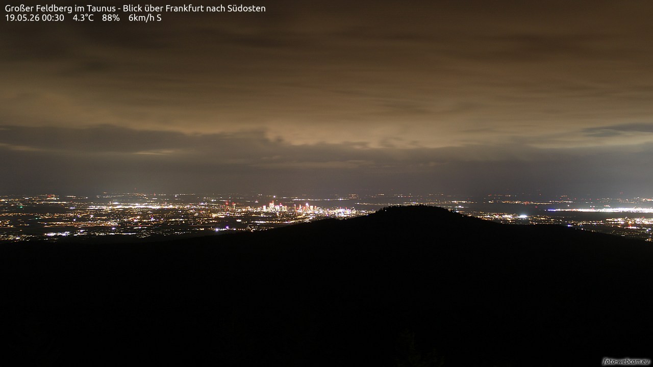Archiv Foto Webcam Großer Feldberg im Taunus