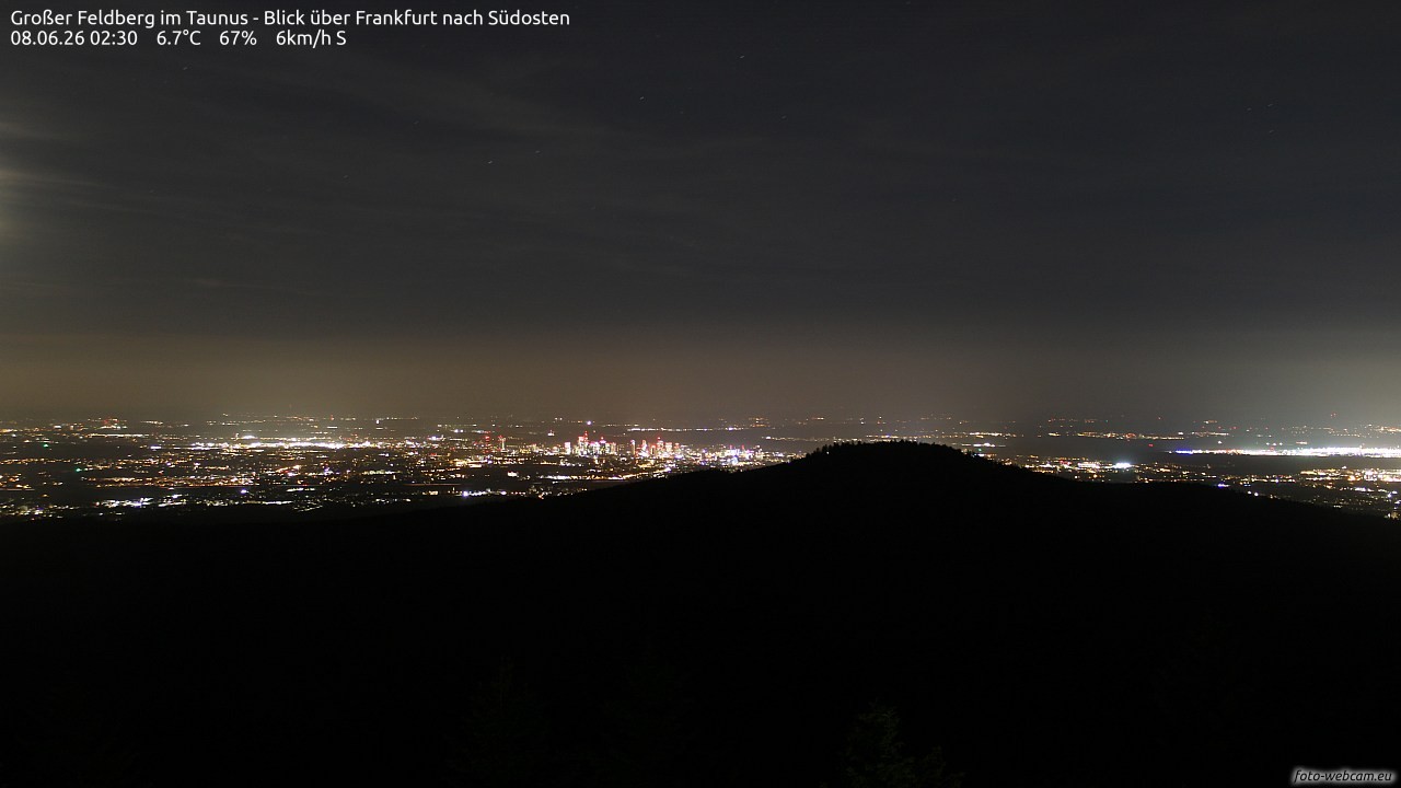 Archiv Foto Webcam Großer Feldberg im Taunus