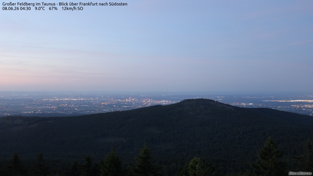 Archiv Foto Webcam Großer Feldberg im Taunus