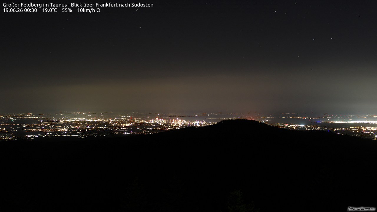 Archiv Foto Webcam Großer Feldberg im Taunus