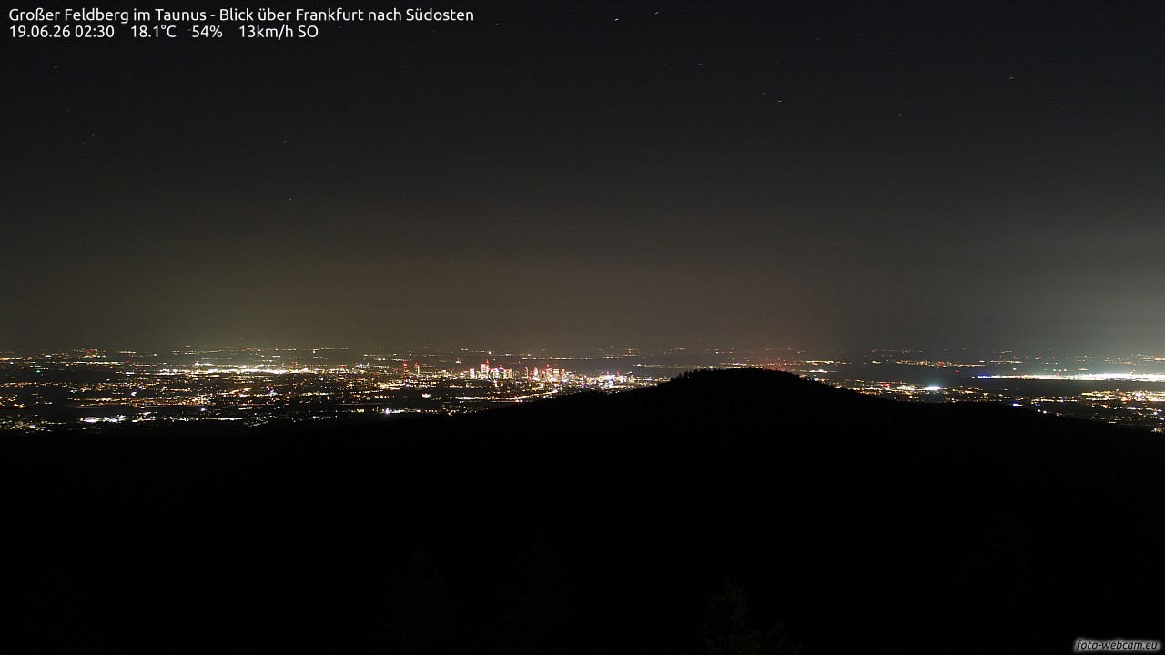 Archiv Foto Webcam Großer Feldberg im Taunus