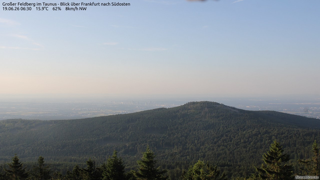 Archiv Foto Webcam Großer Feldberg im Taunus