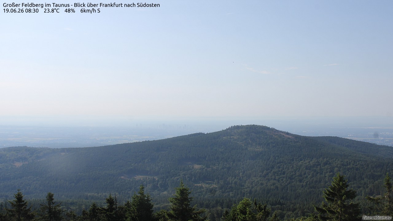 Archiv Foto Webcam Großer Feldberg im Taunus