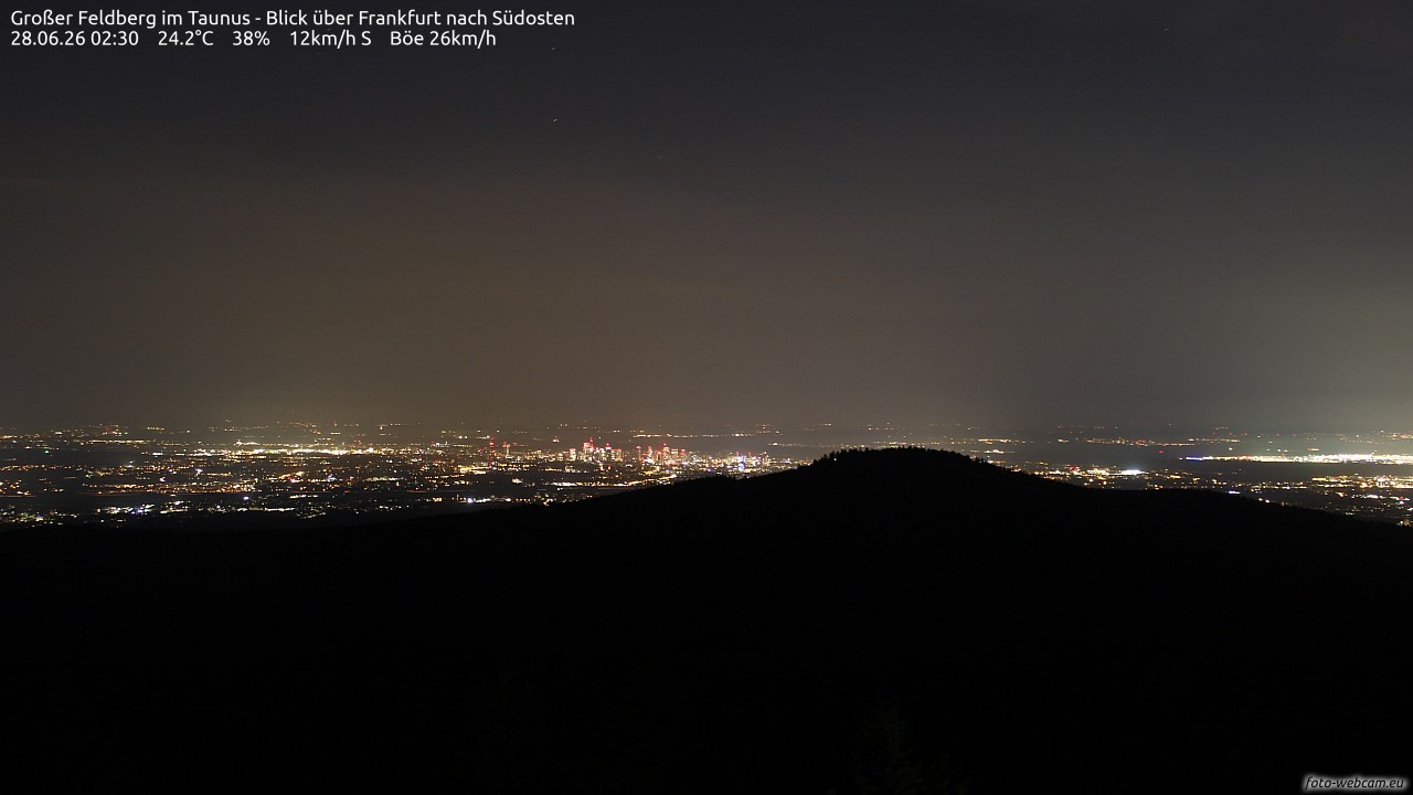 Archiv Foto Webcam Großer Feldberg im Taunus