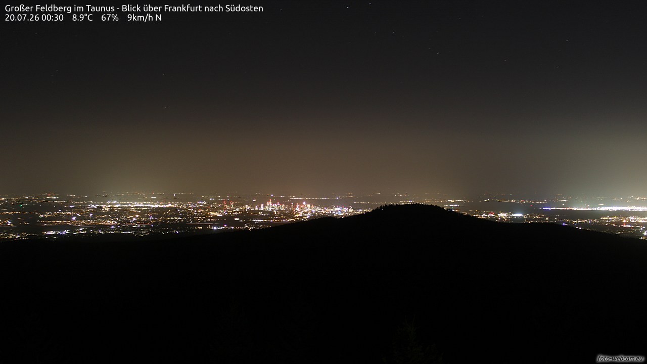 Archiv Foto Webcam Großer Feldberg im Taunus