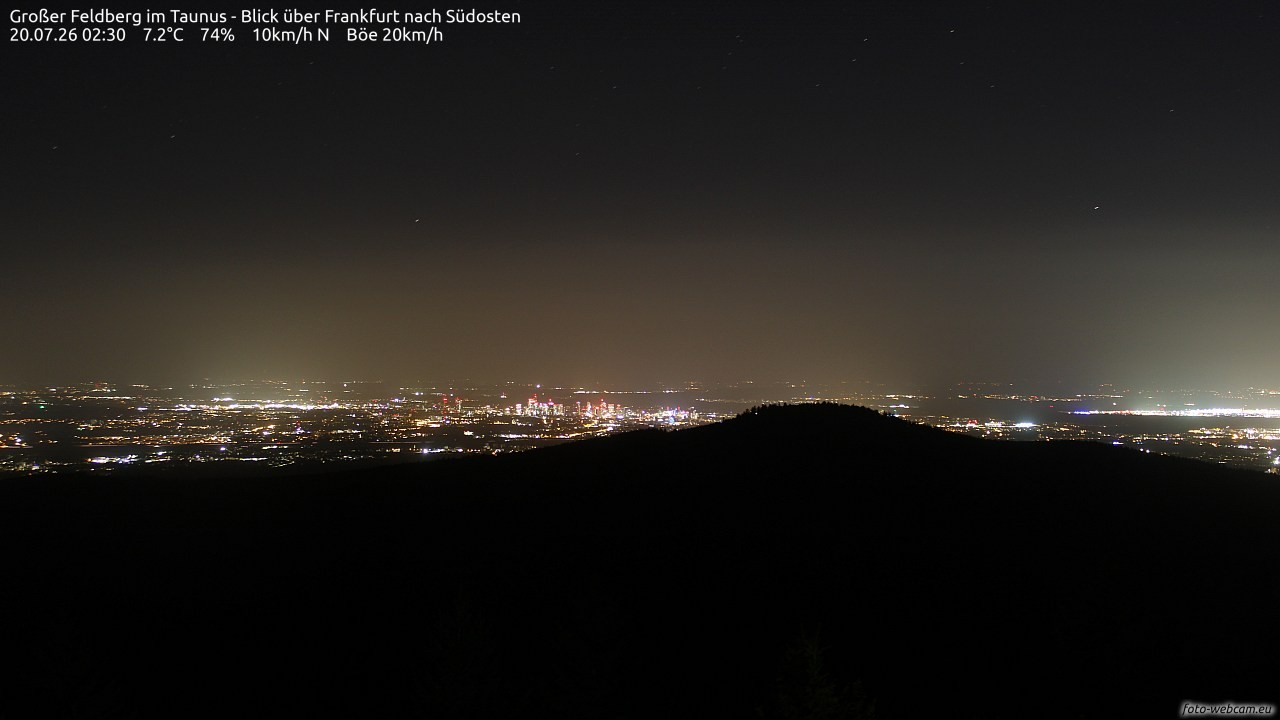 Archiv Foto Webcam Großer Feldberg im Taunus
