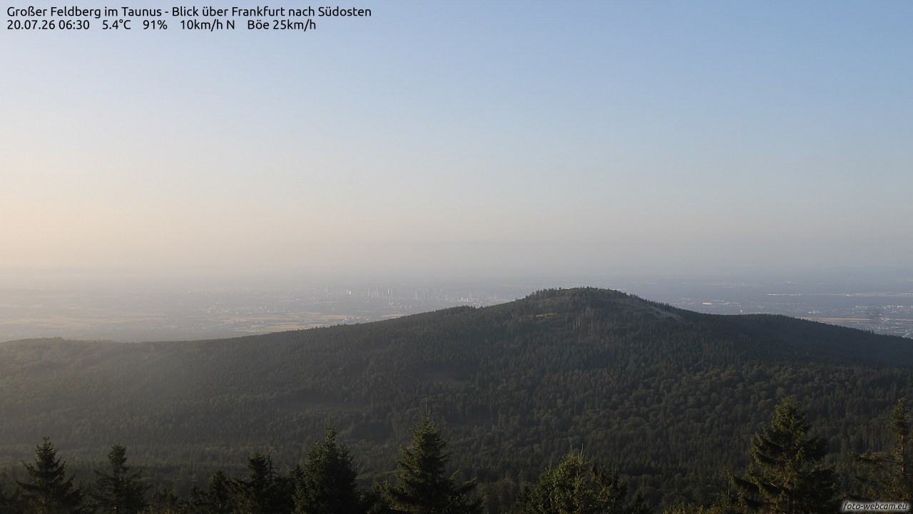 Archiv Foto Webcam Großer Feldberg im Taunus