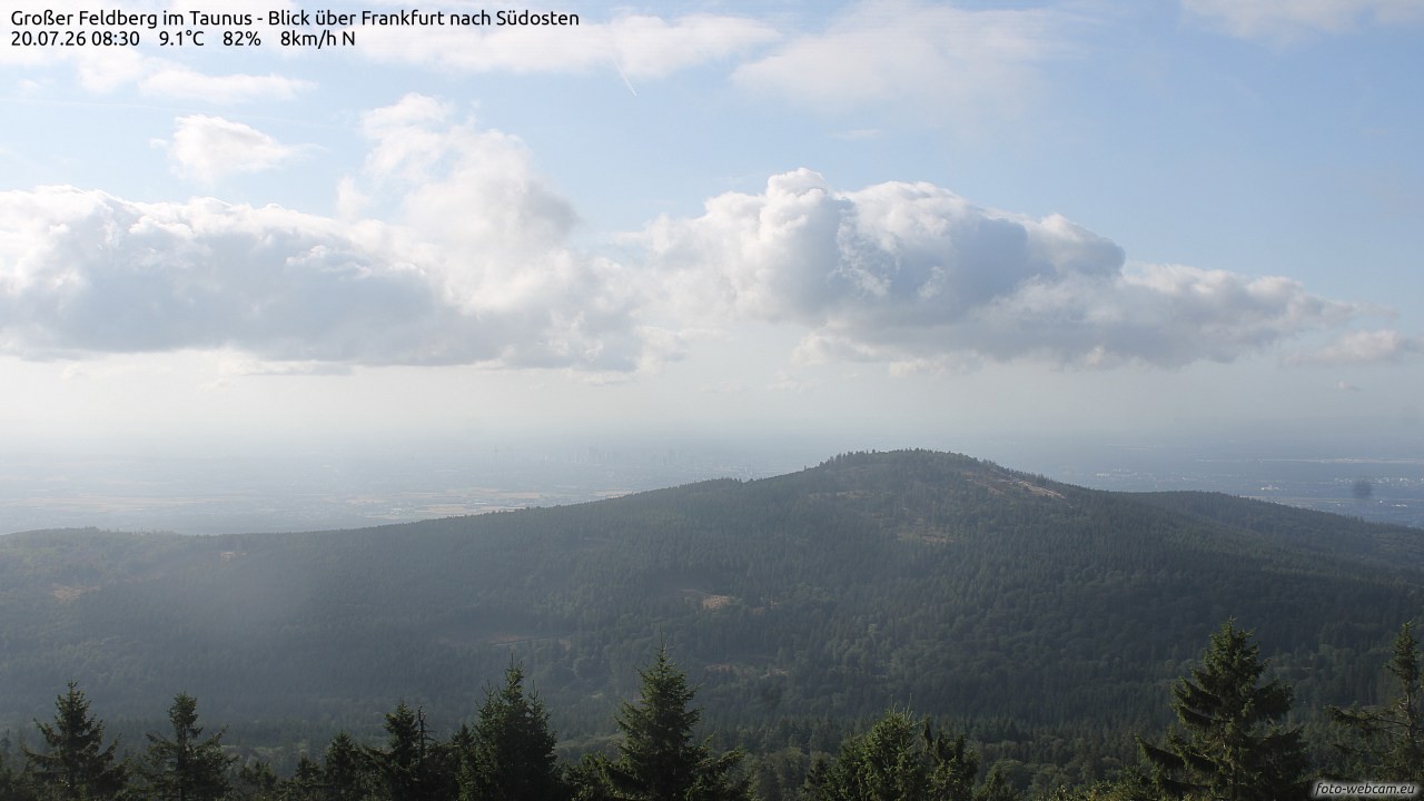 Archiv Foto Webcam Großer Feldberg im Taunus
