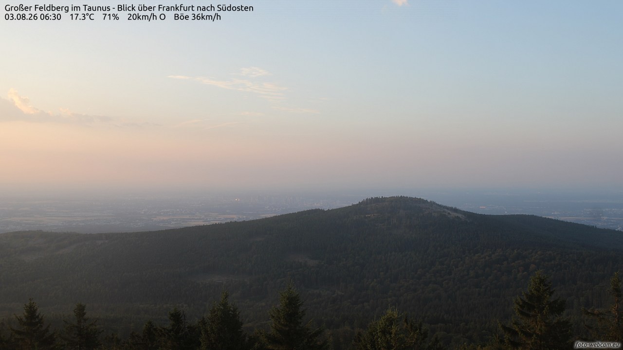 Archiv Foto Webcam Großer Feldberg im Taunus