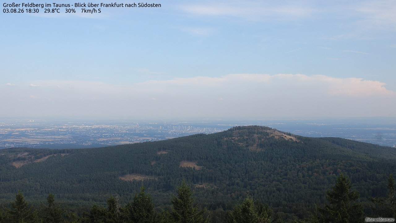 Archiv Foto Webcam Großer Feldberg im Taunus