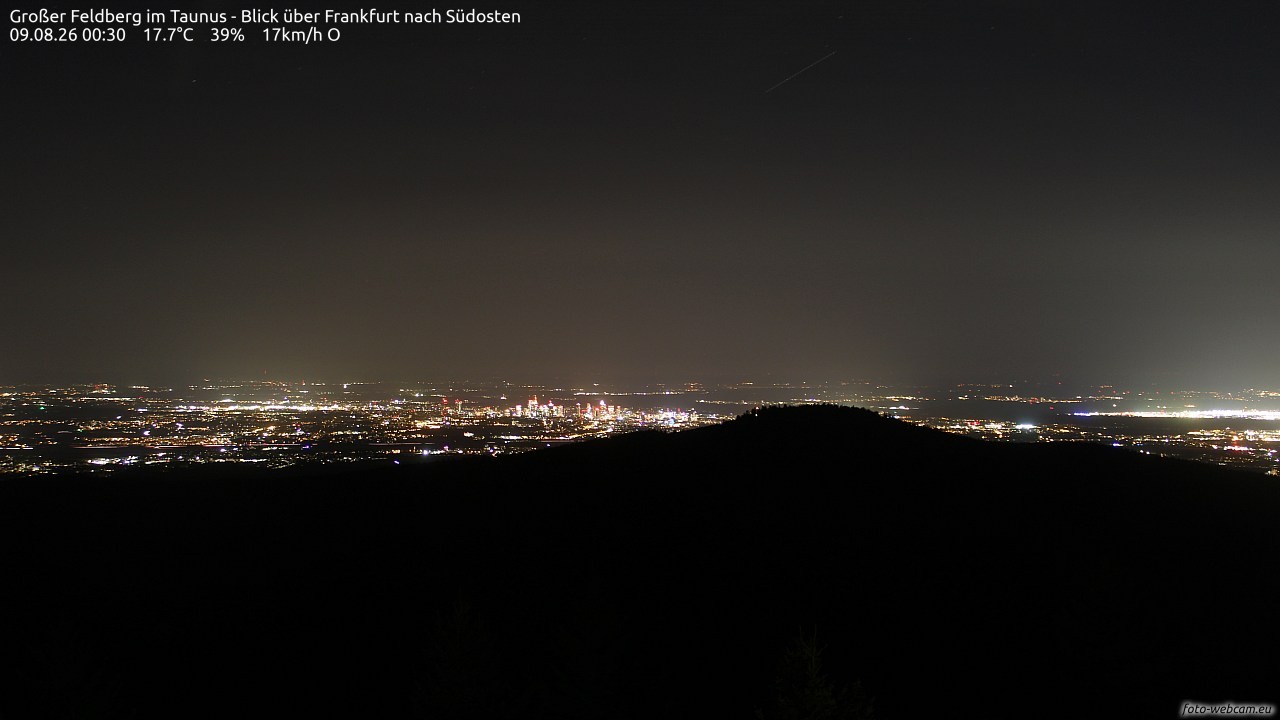 Archiv Foto Webcam Großer Feldberg im Taunus
