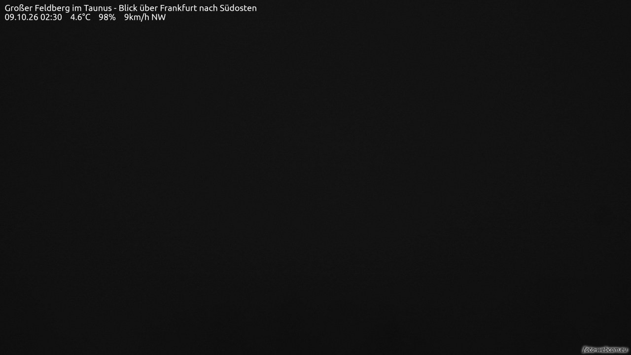 Archiv Foto Webcam Großer Feldberg im Taunus