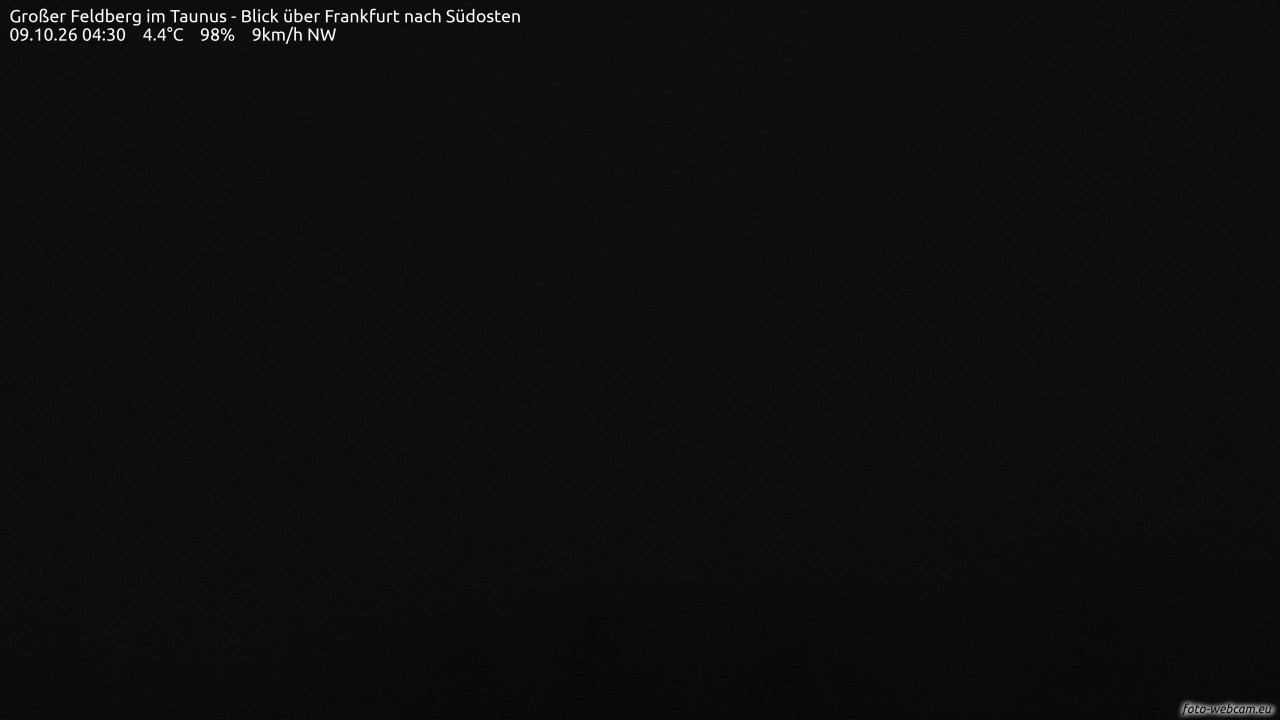 Archiv Foto Webcam Großer Feldberg im Taunus