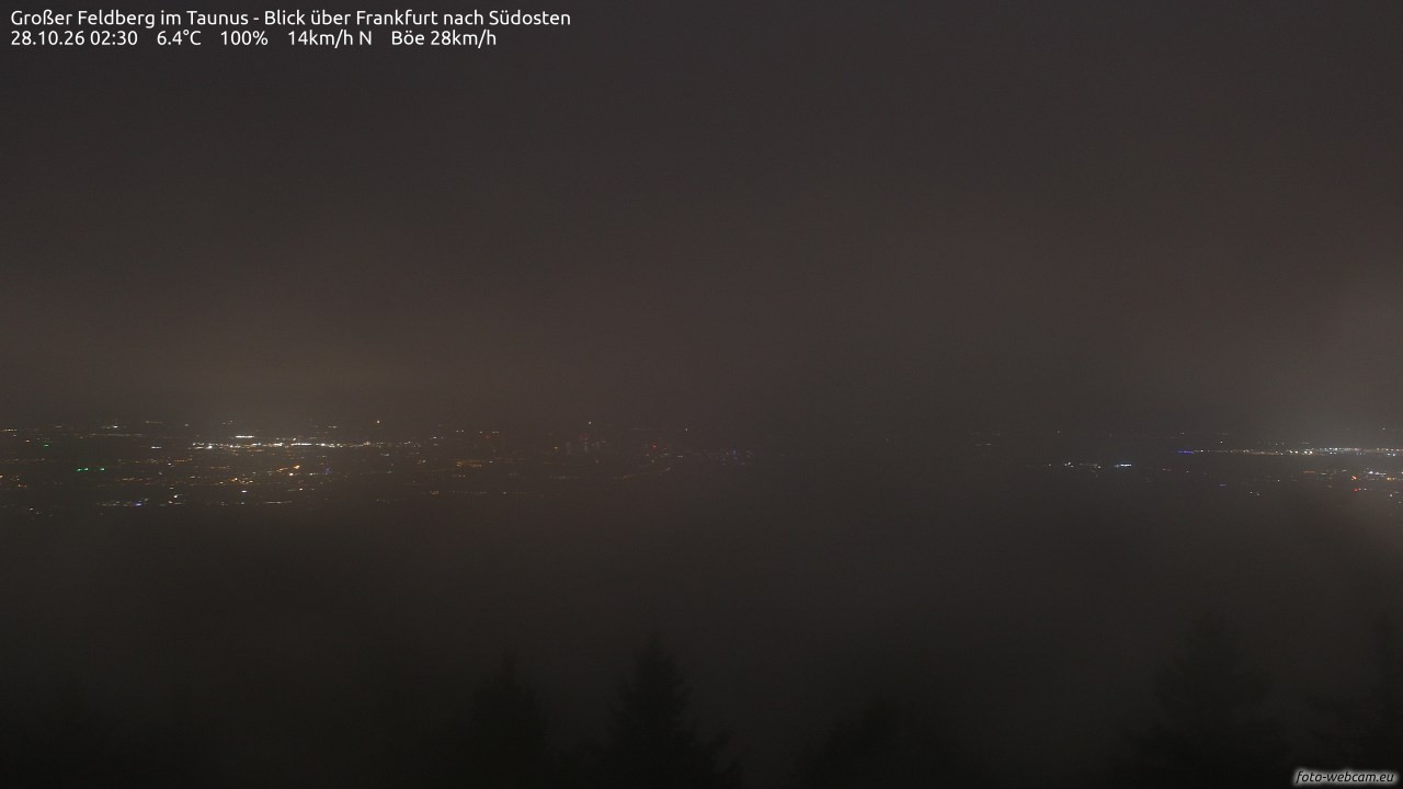 Archiv Foto Webcam Großer Feldberg im Taunus