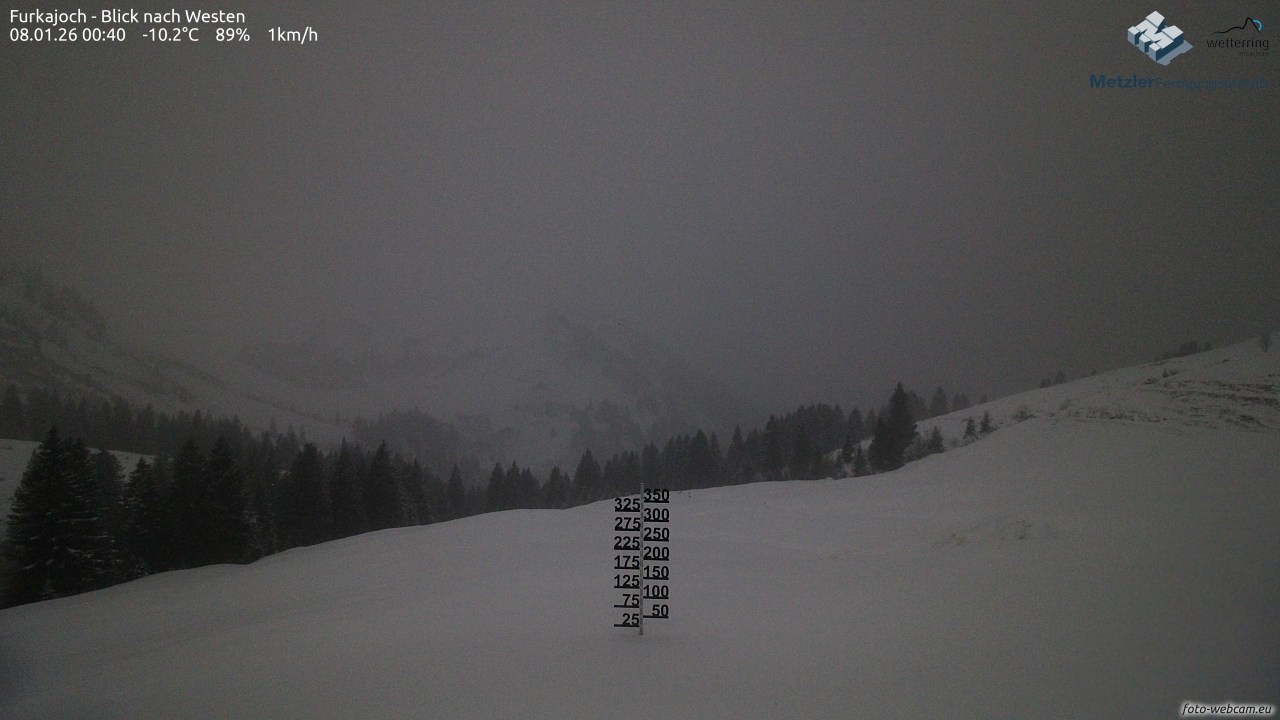 Archiv Foto Webcam Furkajoch - West