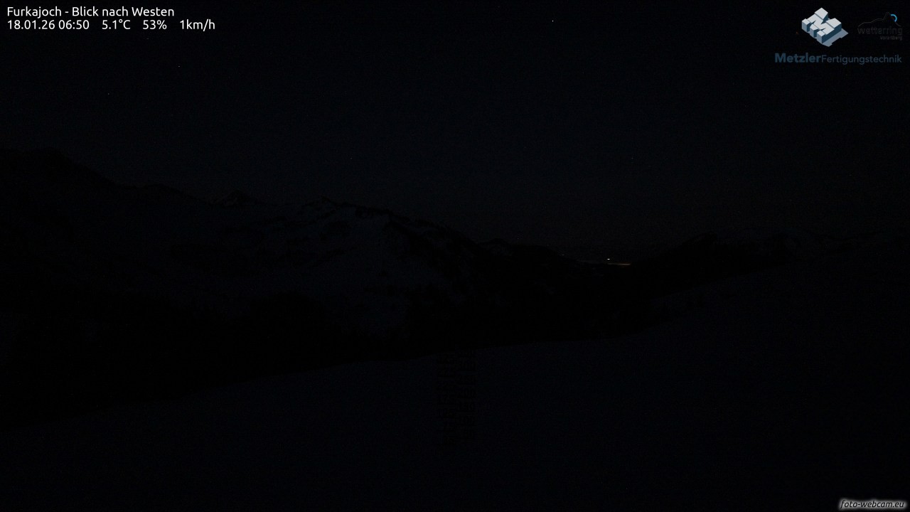 Archiv Foto Webcam Furkajoch - West