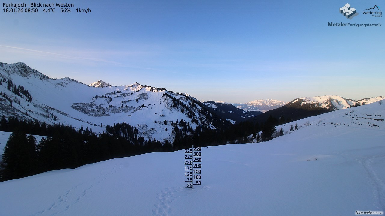 Archiv Foto Webcam Furkajoch - West
