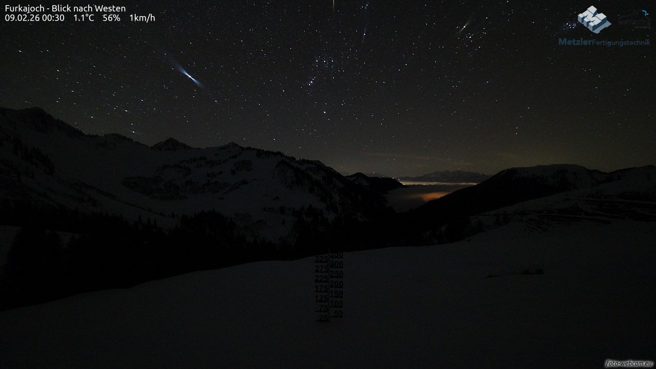 Archiv Foto Webcam Furkajoch - West