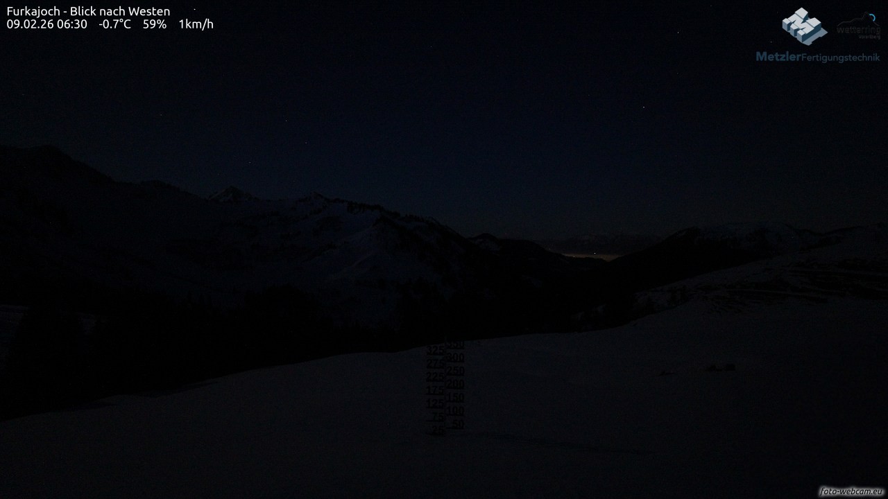 Archiv Foto Webcam Furkajoch - West