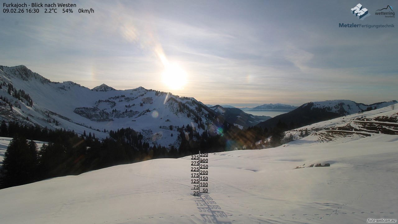 Archiv Foto Webcam Furkajoch - West