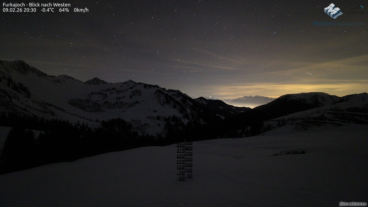 Archiv Foto Webcam Furkajoch - West