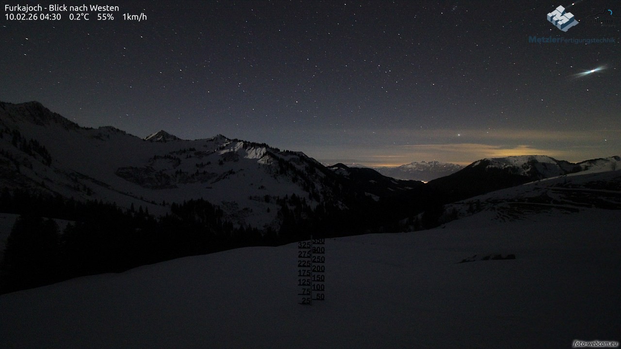 Archiv Foto Webcam Furkajoch - West