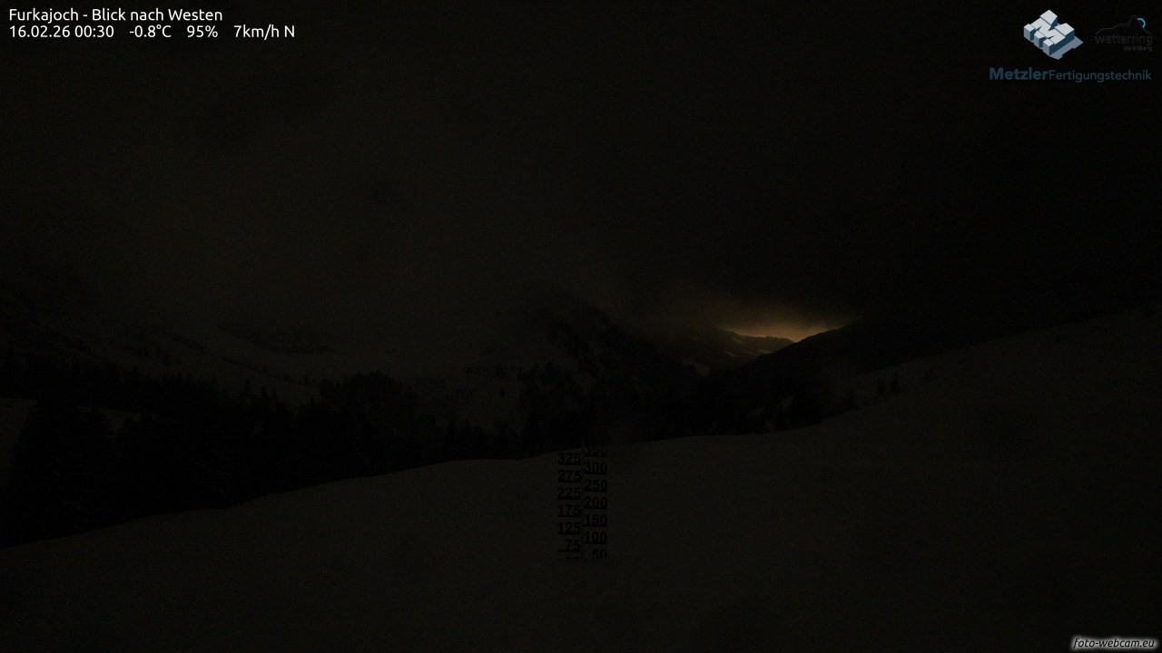 Archiv Foto Webcam Furkajoch - West