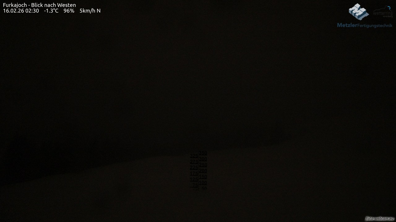 Archiv Foto Webcam Furkajoch - West