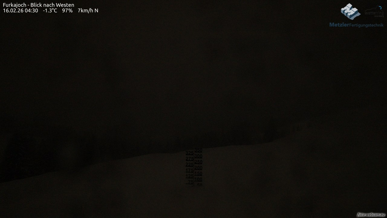 Archiv Foto Webcam Furkajoch - West