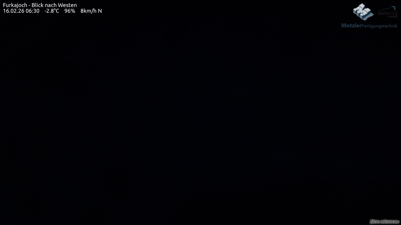 Archiv Foto Webcam Furkajoch - West