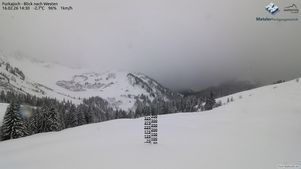 Archiv Foto Webcam Furkajoch - West